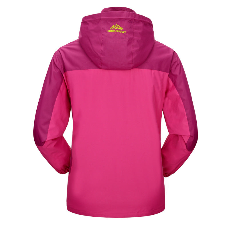 Women's Hooded Outdoor Jacket with Zip Pockets – additional view 1