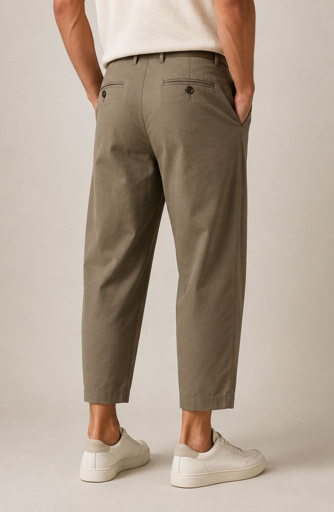 Men The Cropped Barrel Pant